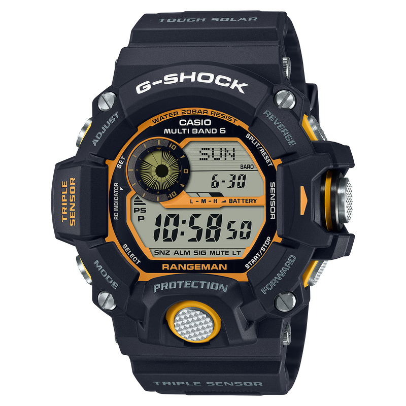 G Shock Master of G Rangeman Black Resin Band Watch GW9400Y 1D Watch Direct