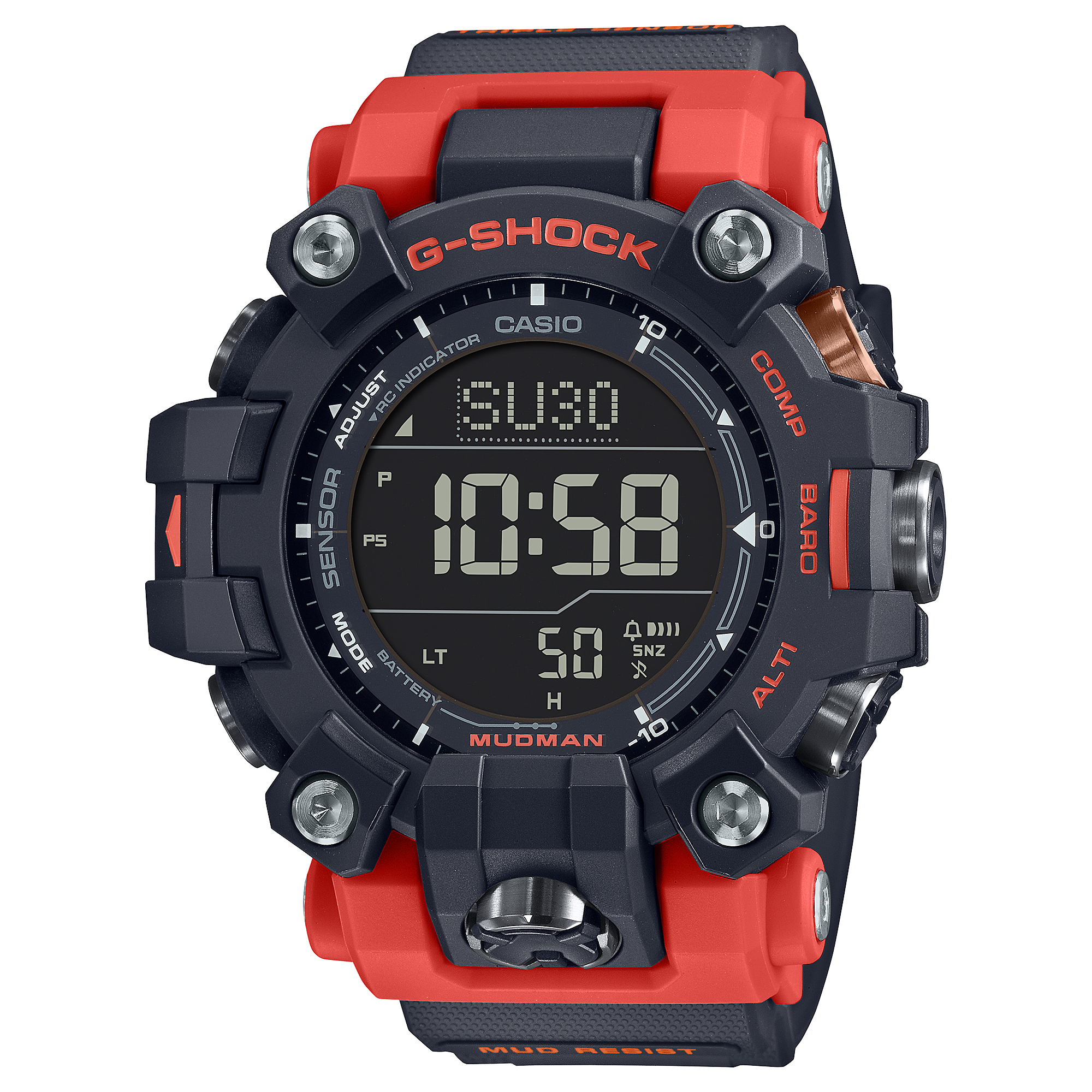 Adventure-Ready Mudman Master G-Shock GW9500-1A4