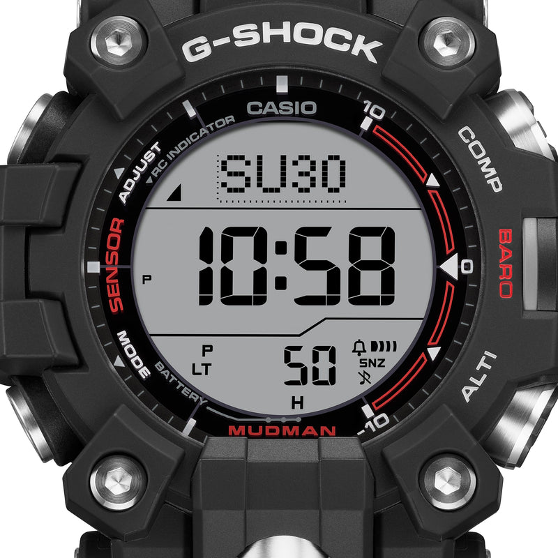 G-Shock Master of G-Land Mudman Black Resin Band Watch GW9500-1D