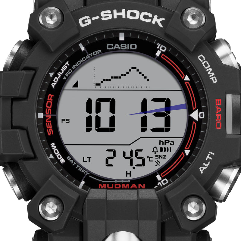 G-Shock Master of G-Land Mudman Black Resin Band Watch GW9500-1D