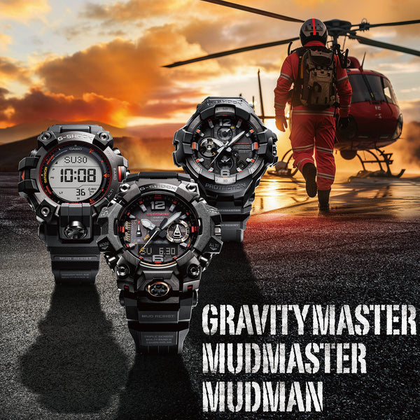 G-Shock Master of G-Land Mudmaster Black Resin Band Watch GW9500MEC-1D