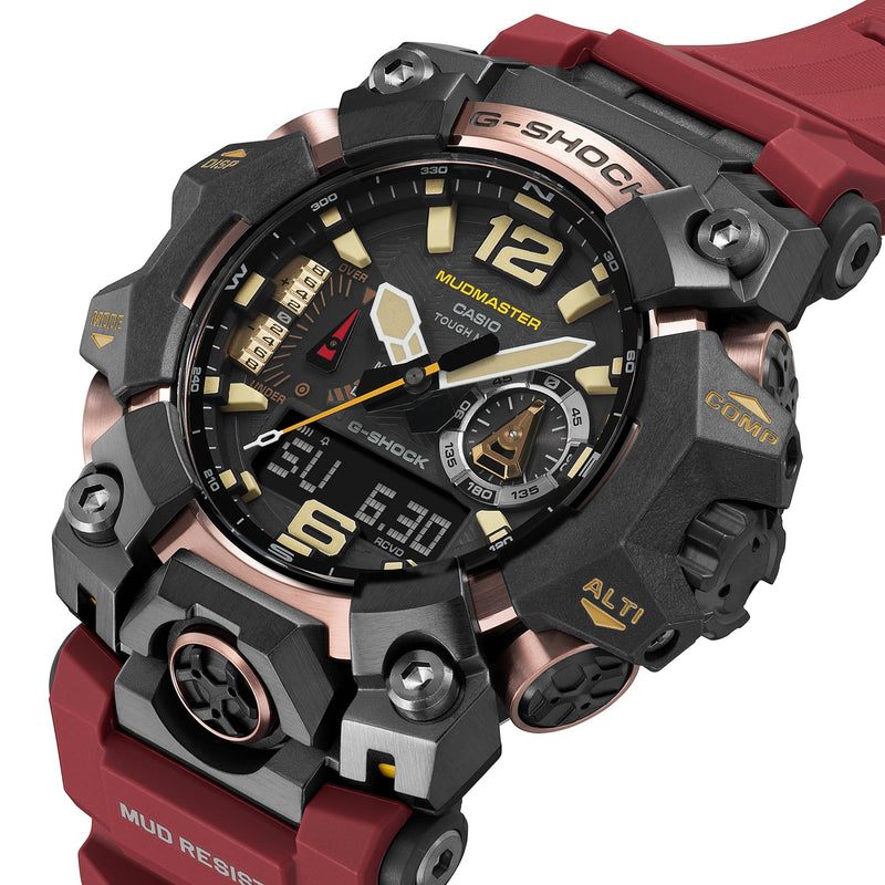 G-Shock Master of G-Land Mudmaster 红色表盘树脂表带手表 GWGB1000-1A4