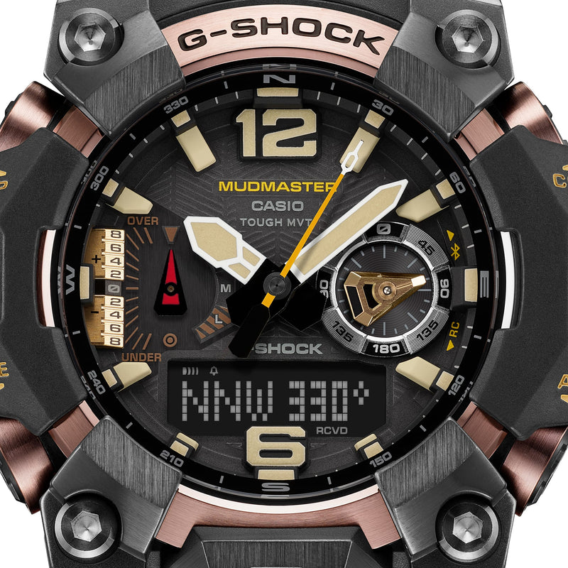 G-Shock Master of G Mudmaster Adventure Watch with Red Resin Band GWGB1000-1A4