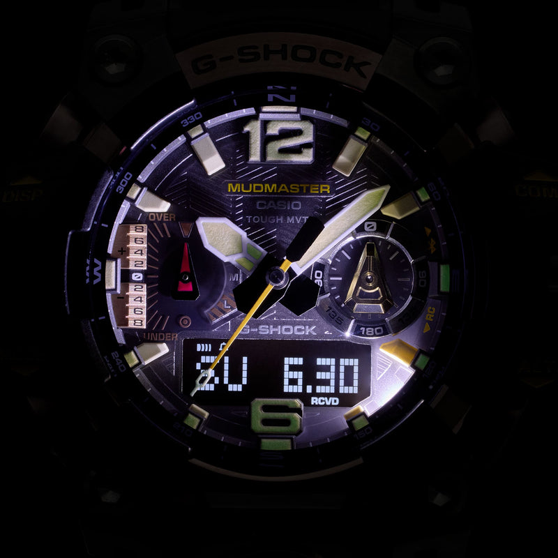 G-Shock Master of G-Land Mudmaster 红色表盘树脂表带手表 GWGB1000-1A4