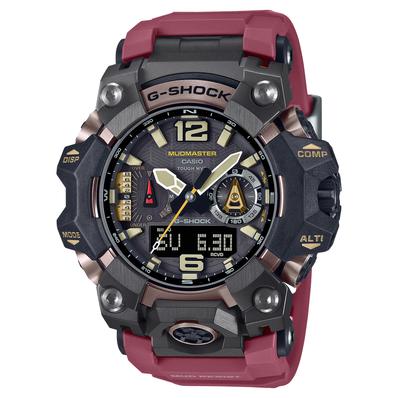 G-Shock Master of G-Land Mudmaster 红色表盘树脂表带手表 GWGB1000-1A4