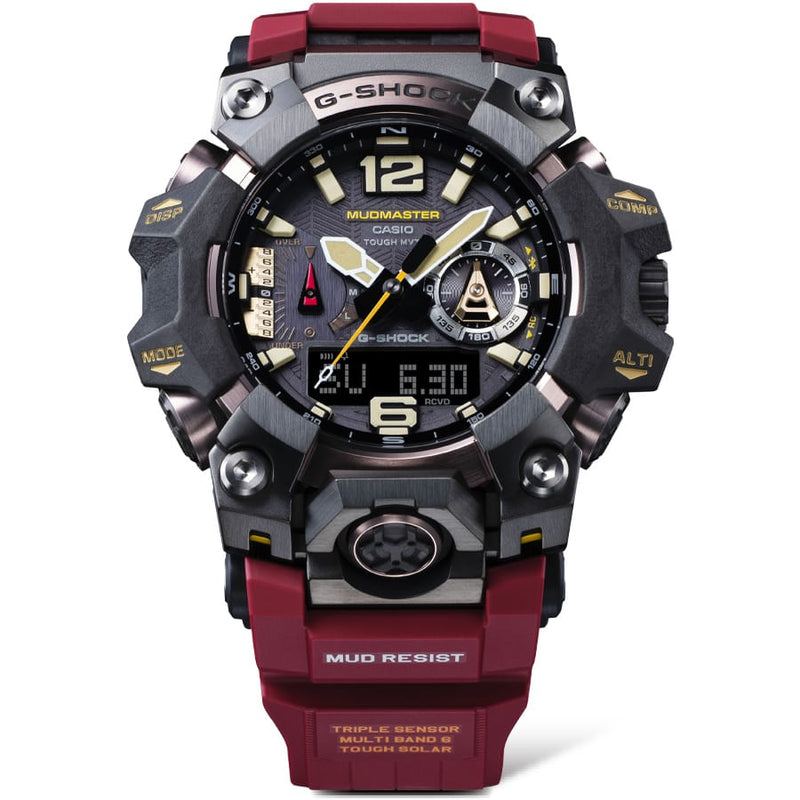 G-Shock Master of G-Land Mudmaster 红色表盘树脂表带手表 GWGB1000-1A4