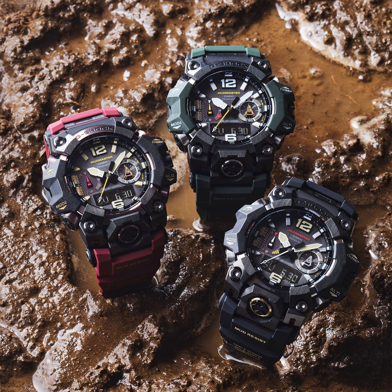 G-Shock Master of G-Land Mudmaster 红色表盘树脂表带手表 GWGB1000-1A4