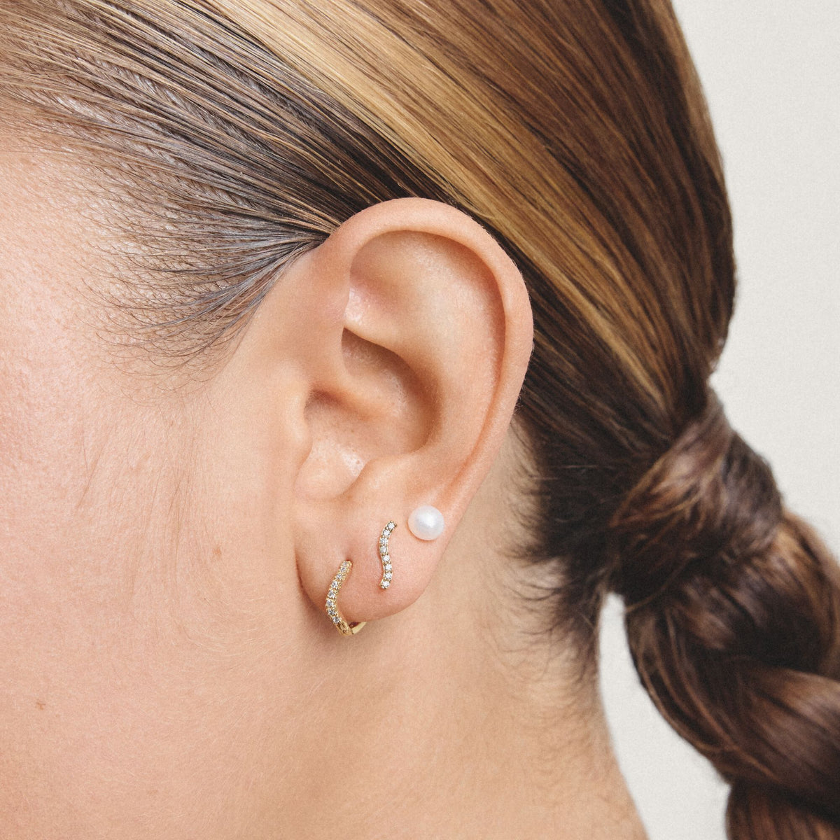 Thomas Sabo Stud earrings with zirconia TH2366MY TH2366MY view 2