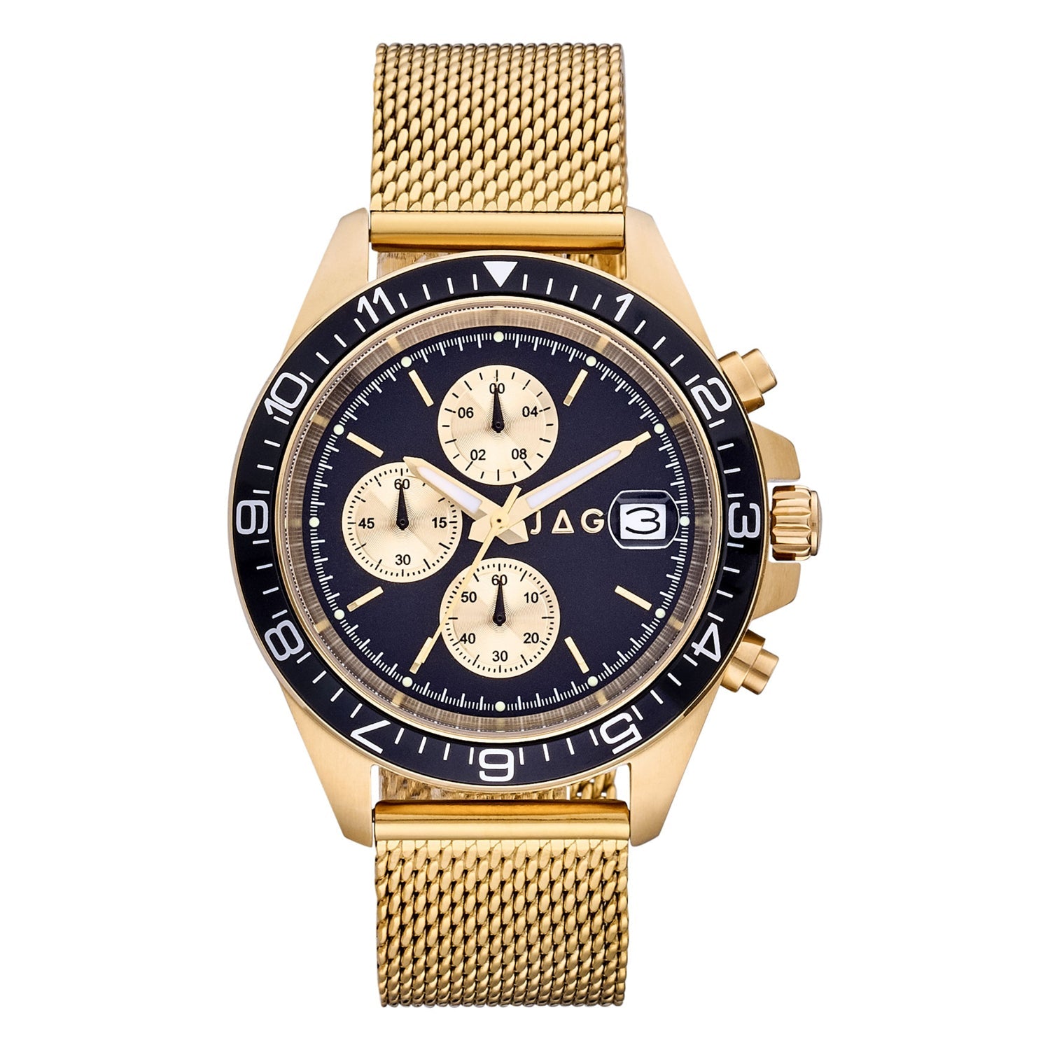 Jag Curl Curl Gold Stainless Steel 42mm Mens Watch 2024 Release