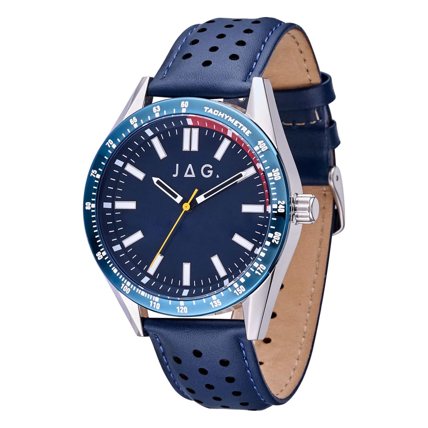 Jag Sandown Blue Dial Stainless Steel 44mm Mens Watch 2024