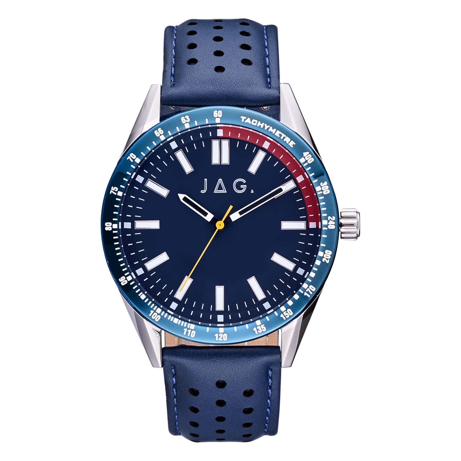 Jag Sandown Blue Dial Stainless Steel 44mm Mens Watch 2024