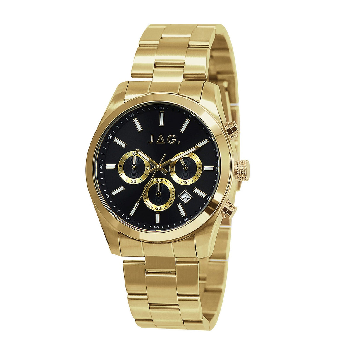 JAG Acton Mens Watch Stainless Steel Versatile Sophisticated Design
