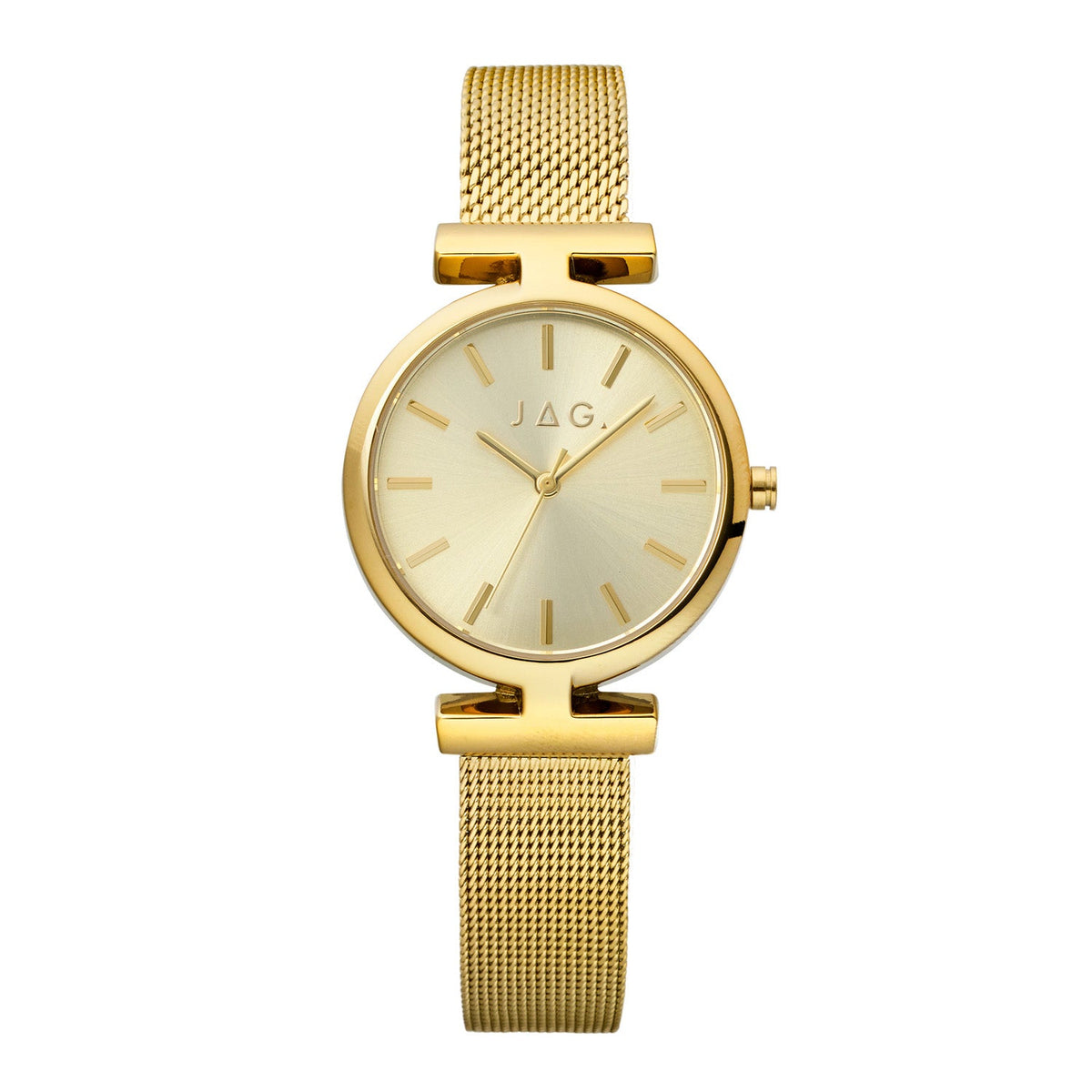 JAG Mudgee Womens Gold Dial 35mm Gold Watch J3037A