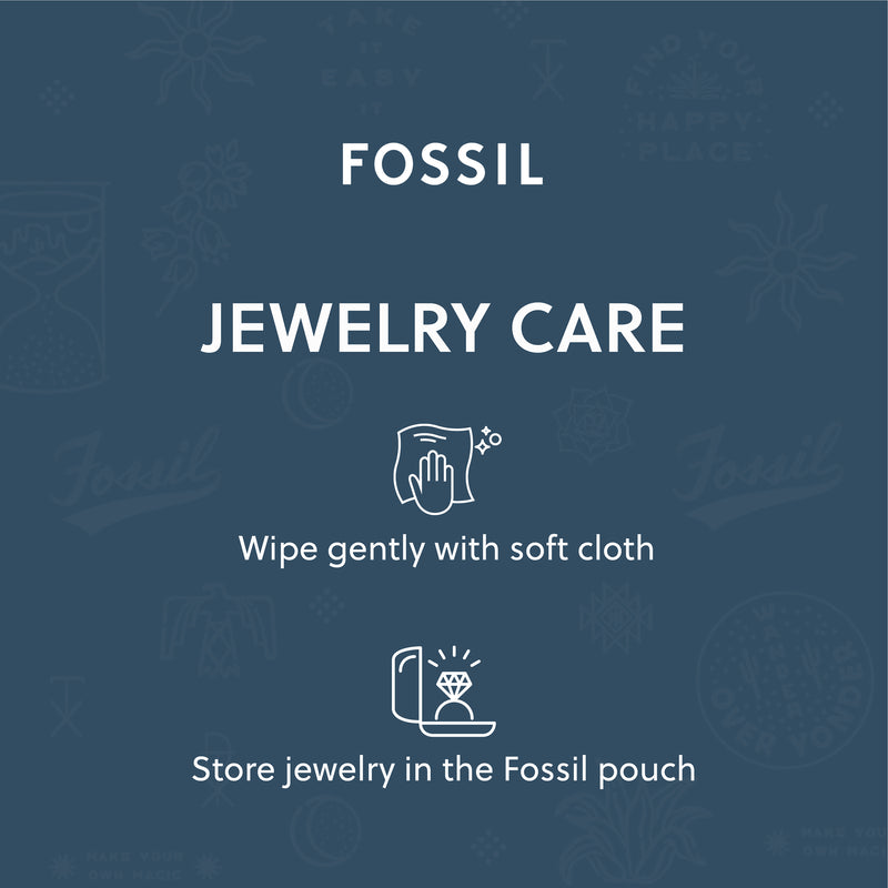 Fossil Wellness 白色手链 JA6934791