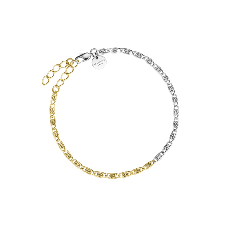 Rosefield Duotone Swirl Gold Bracelet JBDSG-J706