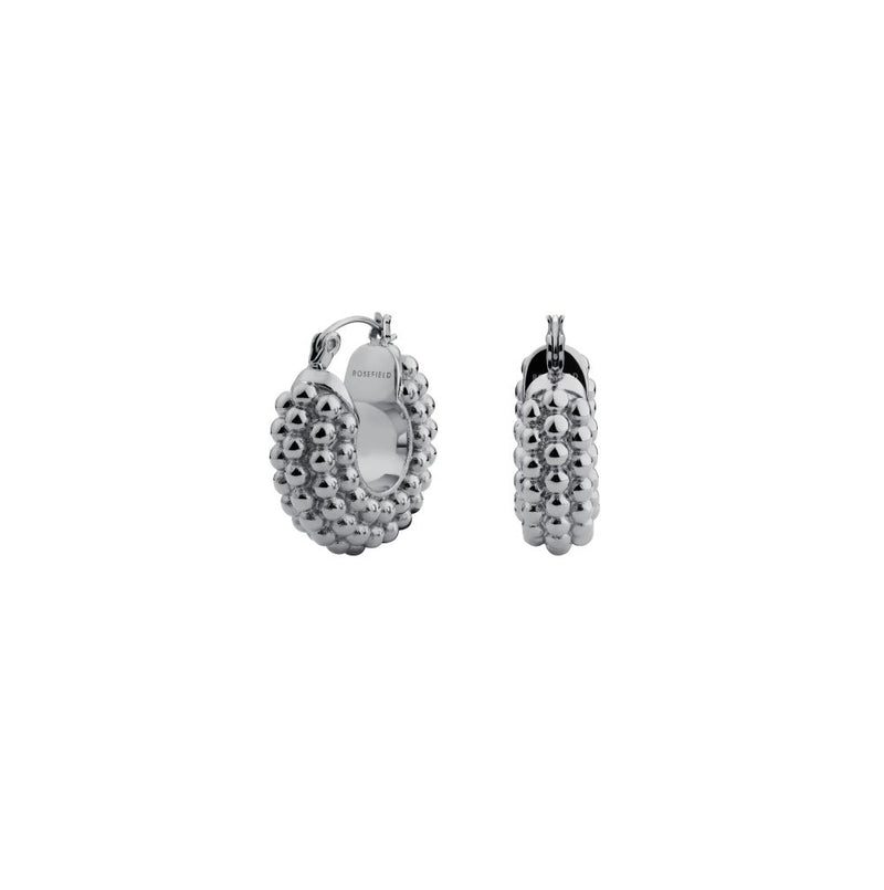 Rosefield Bubble Hoops Silver Earrings JEBHS-J798