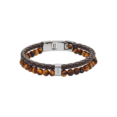 Fossil Vintage Casual Brown Bracelet JF03118040