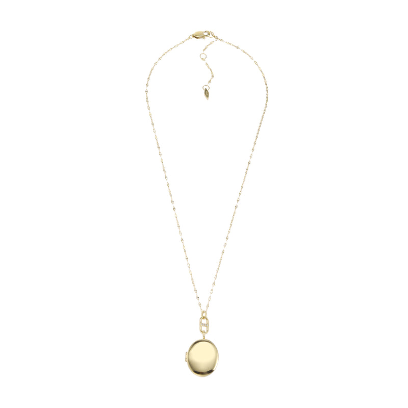 Fossil Jewelry Gold Necklace JF04426710