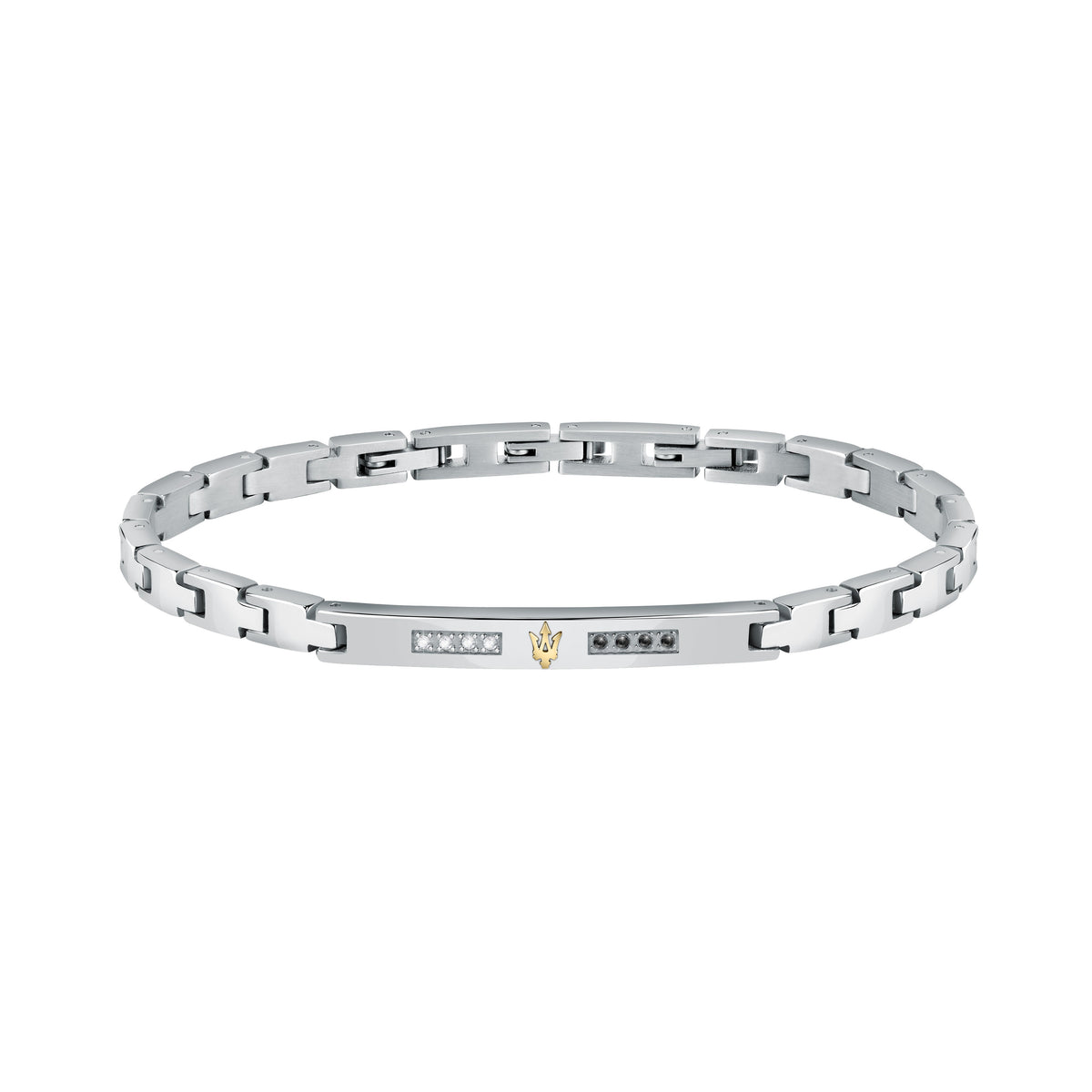 Maserati Black and Diamond 22cm Bracelet