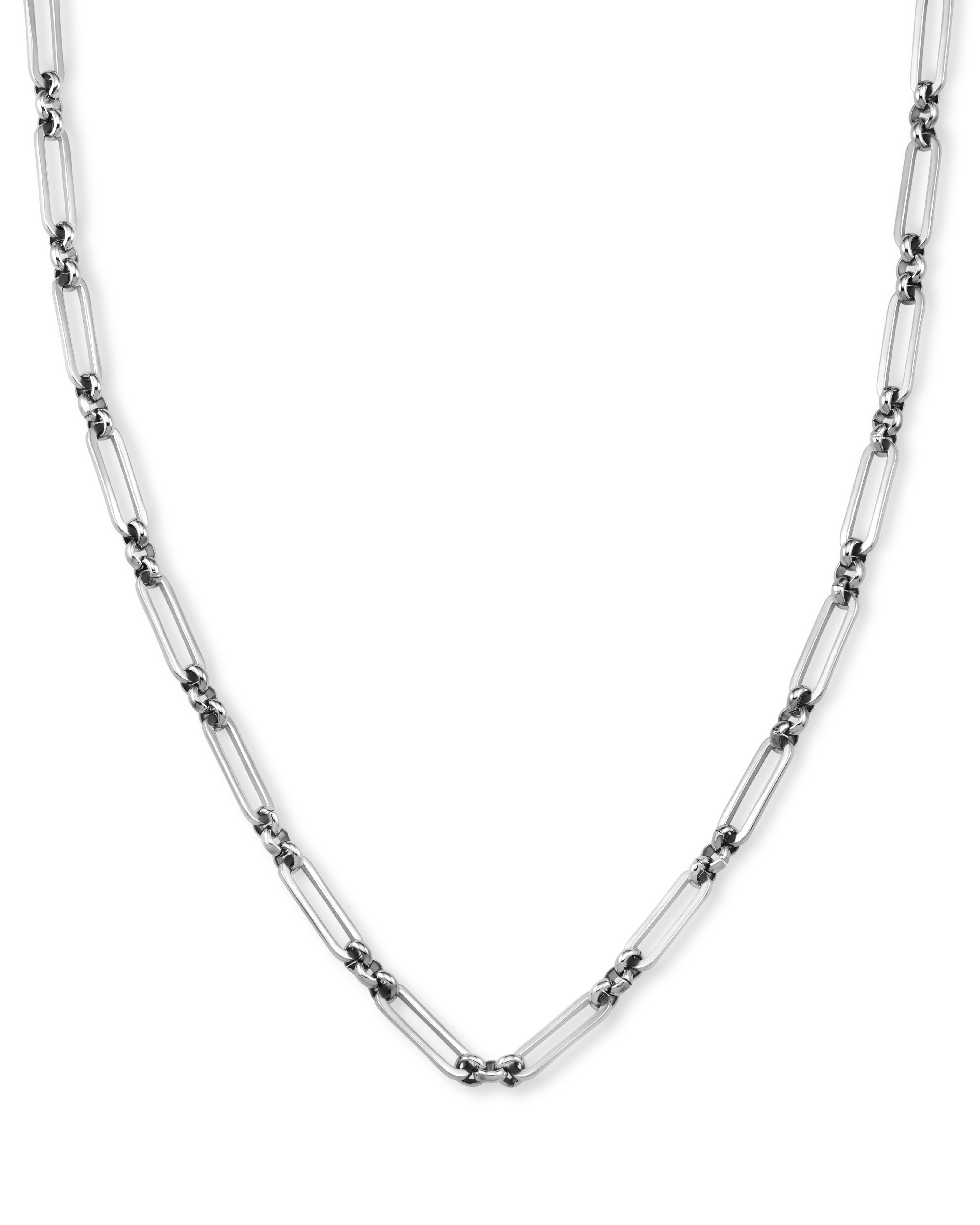 Rosefield Multilink Silver Necklace JNCMS-J529