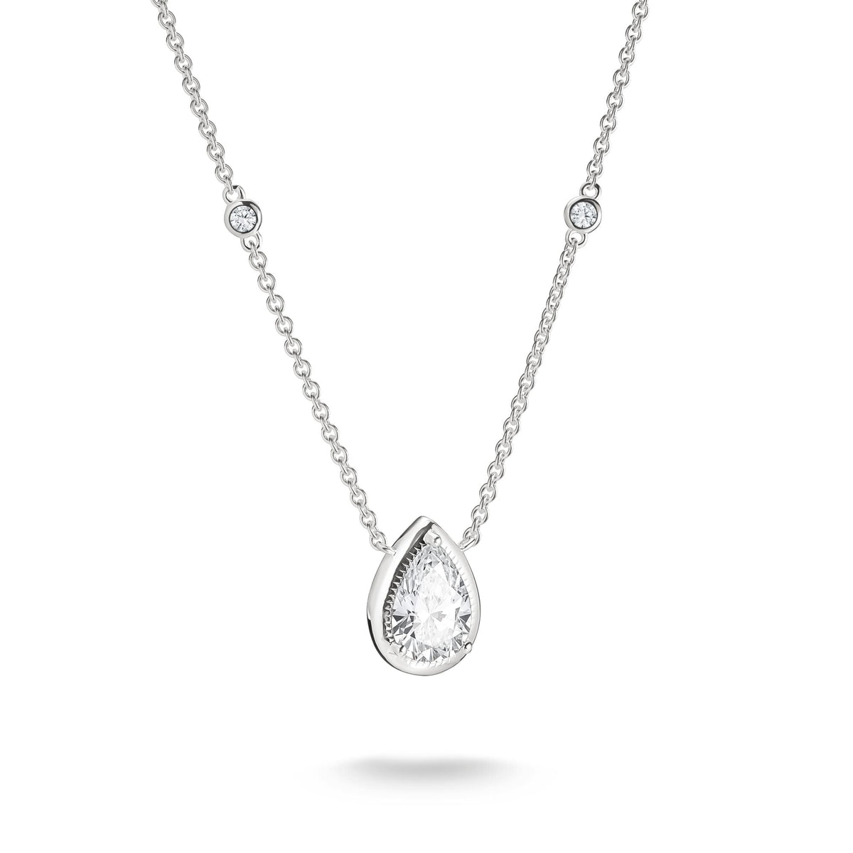 Thomas Sabo Chain with zirconia in teardrop shape