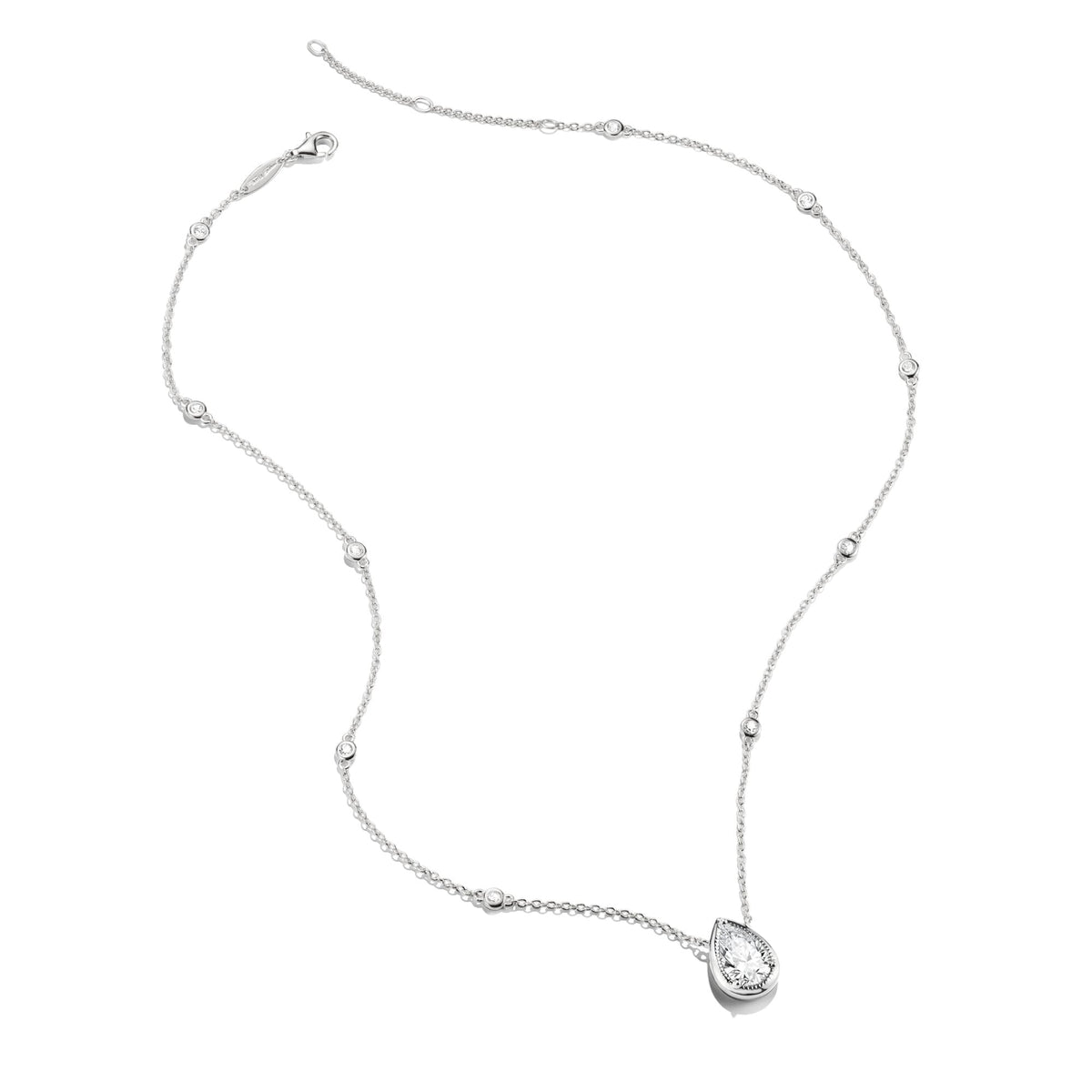 Thomas Sabo Chain with zirconia in teardrop shape