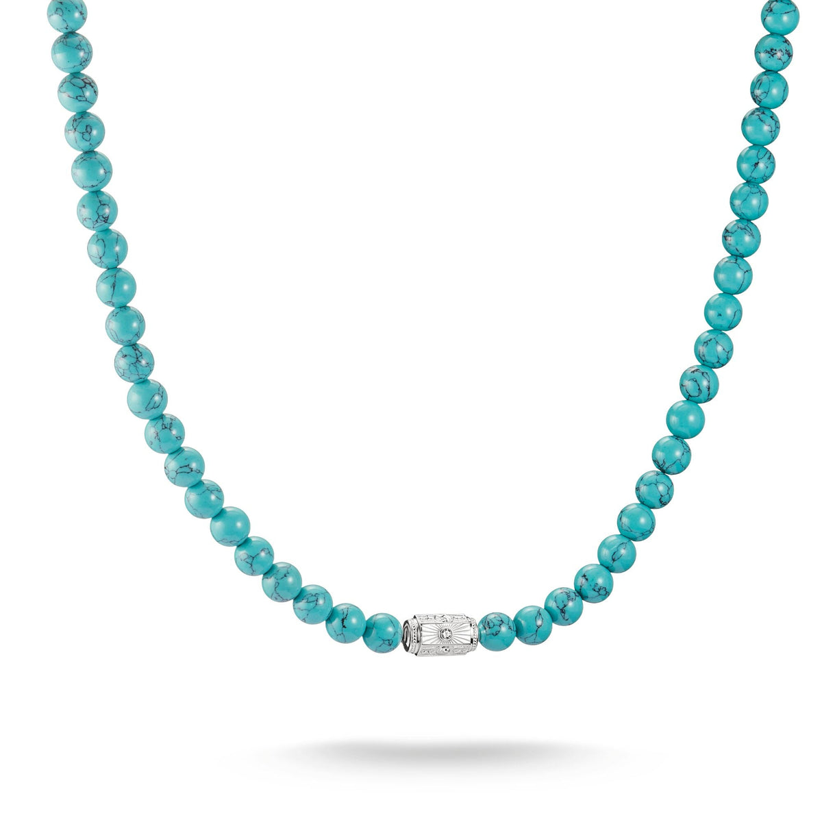Thomas Sabo Necklace with Imitation Turquoise Beads