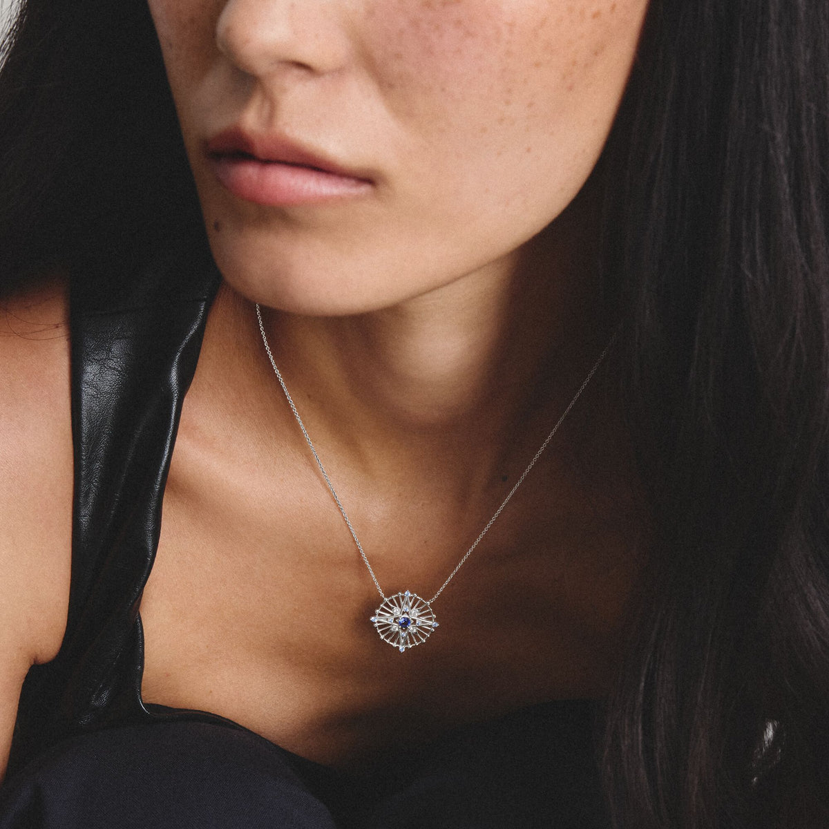 Thomas Sabo Necklace with blue stones TKE2393BLU TKE2393BLU view 4