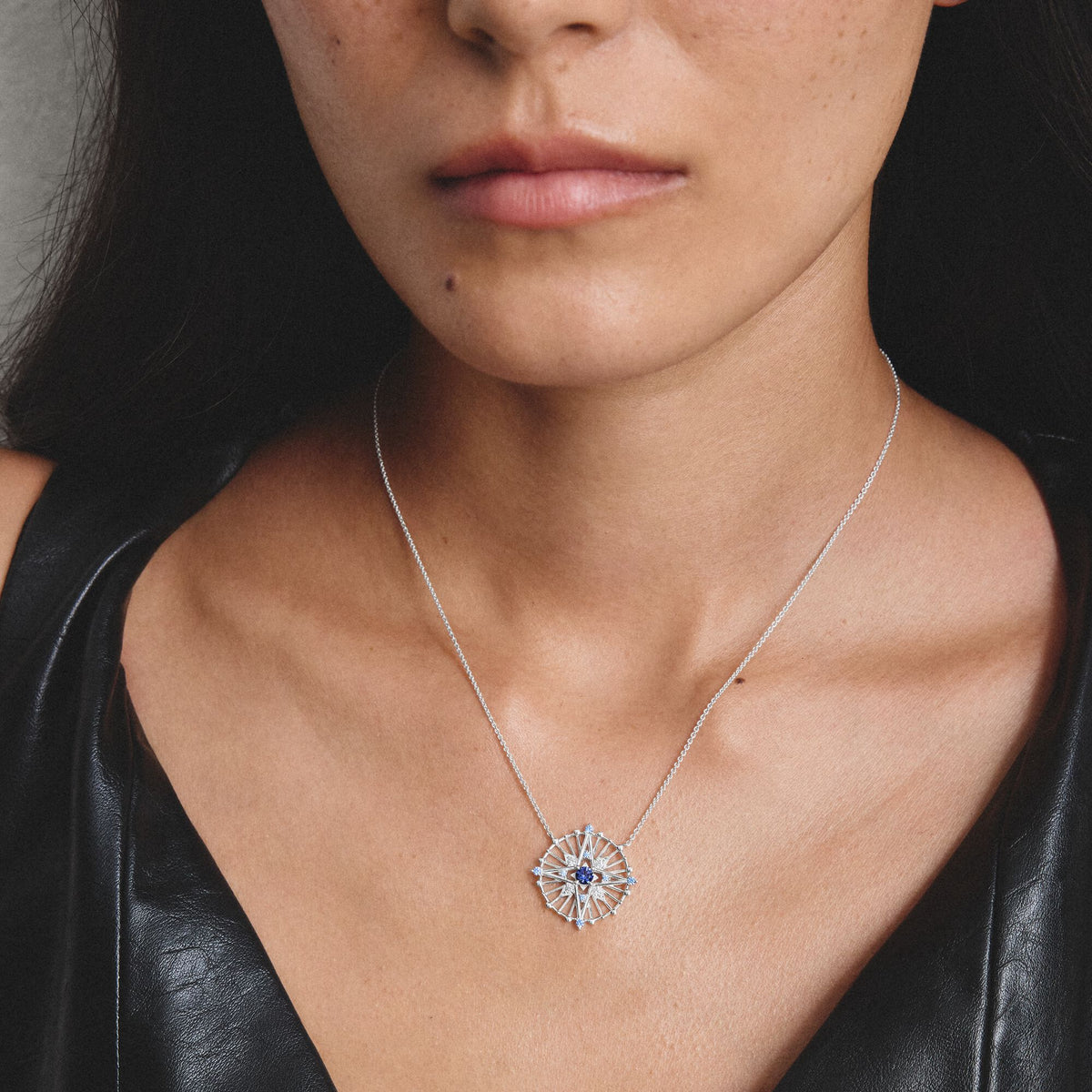 Thomas Sabo Necklace with blue stones TKE2393BLU TKE2393BLU view 2