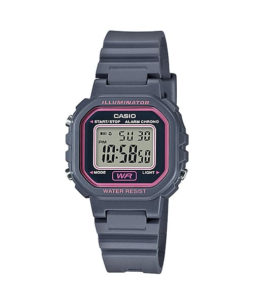 Casio Standard Digital Black Resin Band Watch LA20WH-8A