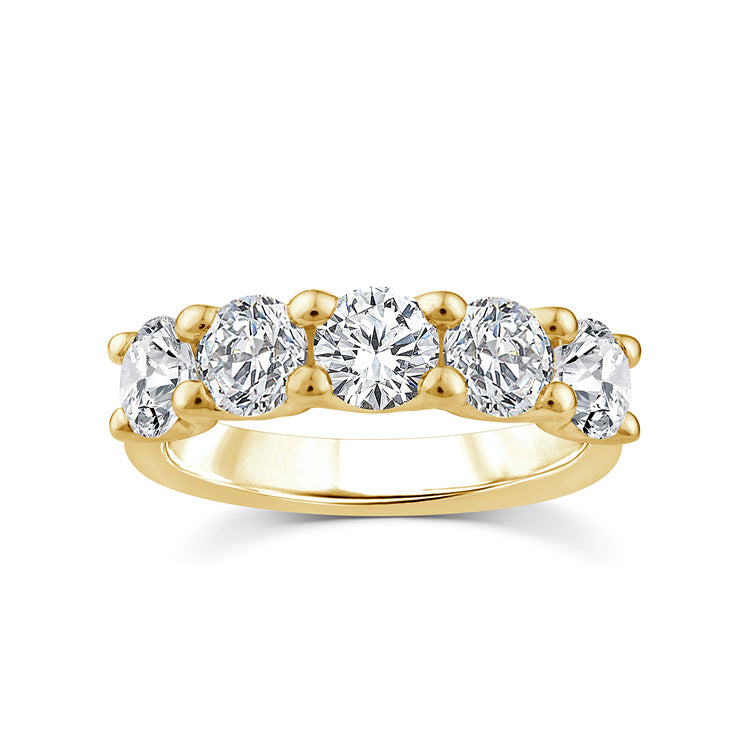 2.00ct Lab Grown Diamond Ring in 9K Yellow Gold