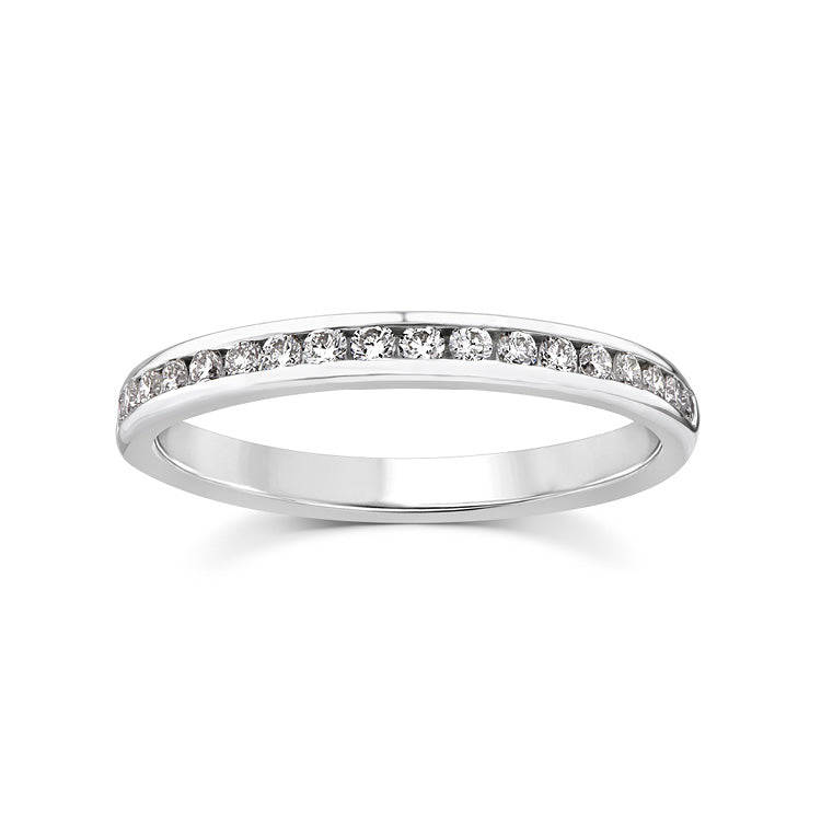 0.25ct Lab Grown Diamond Ring in 9K White Gold