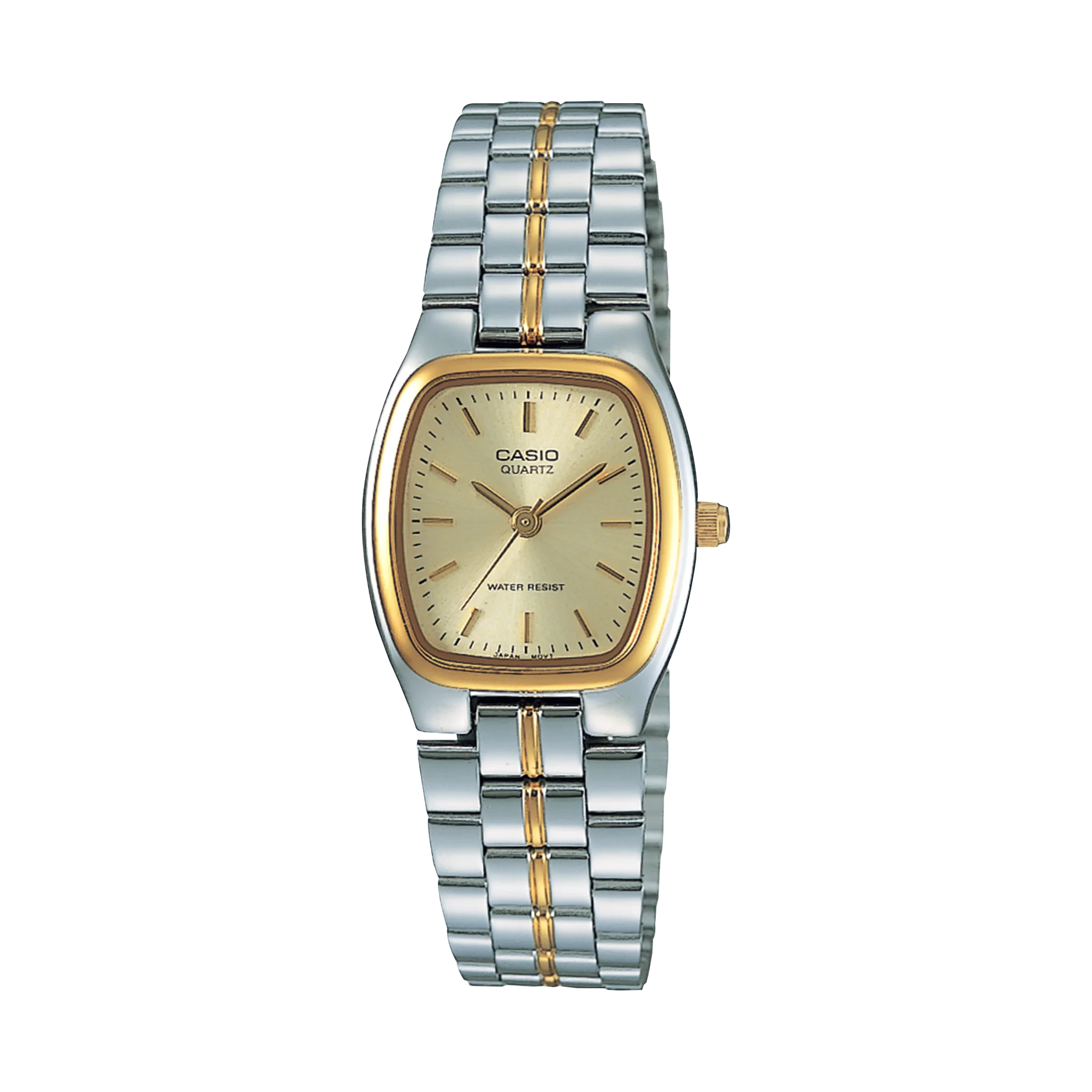 Casio Analog Champagne Dial Silver Stainless Steel Watch LTP1169G-9A