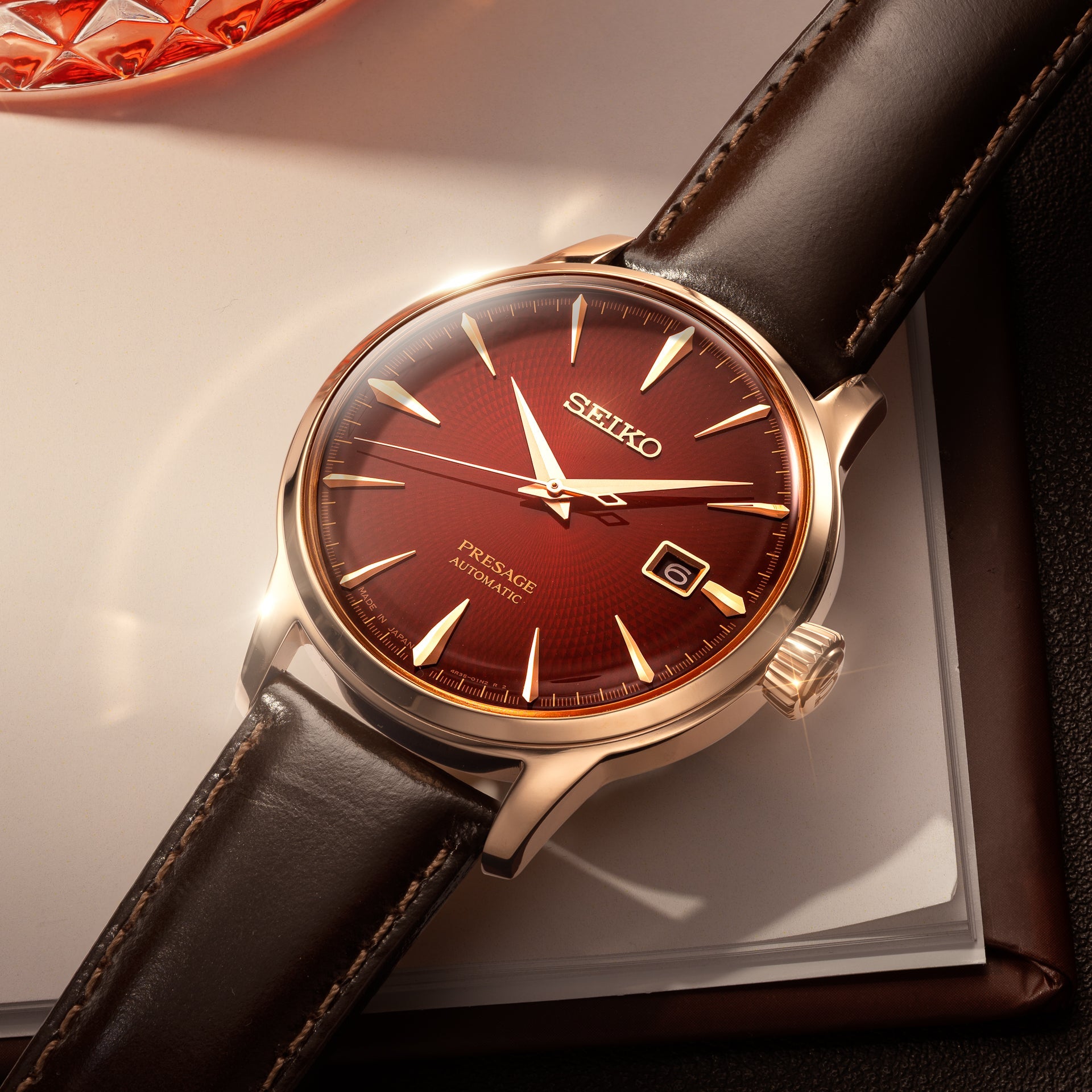 Seiko Presage Cocktail Time "The Conte" Australasian Limited Edition Watch SRPL96J