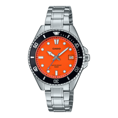 Casio Standard Analogue Diver Stainless Steel Watch MDV10D-4A1