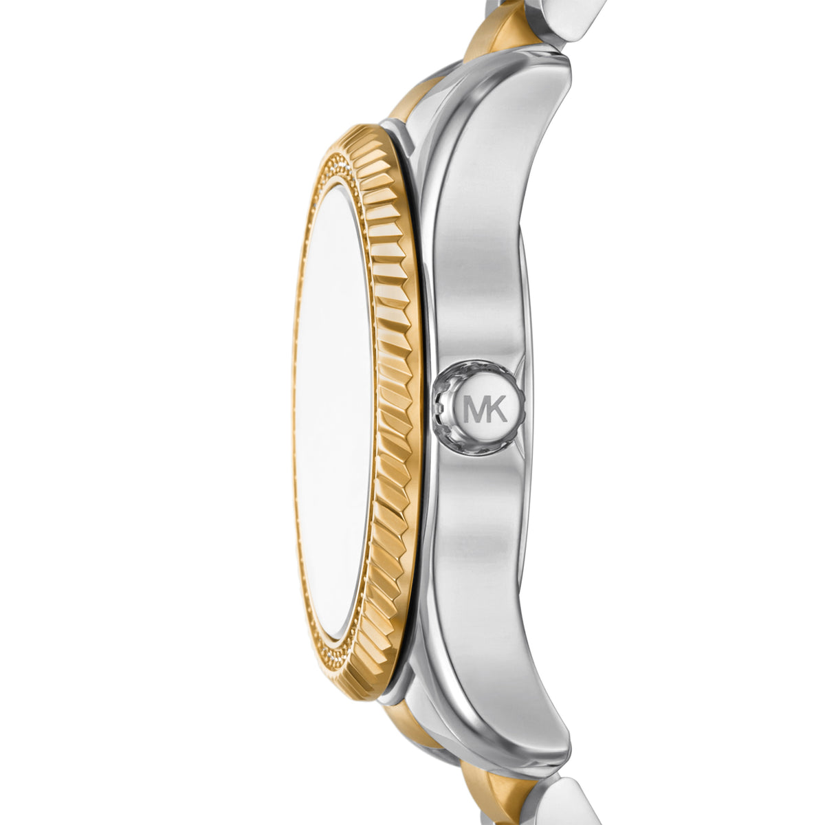 Michael Kors Mini Lexington Pave Two Tone Stainless Steel Watch MK7625