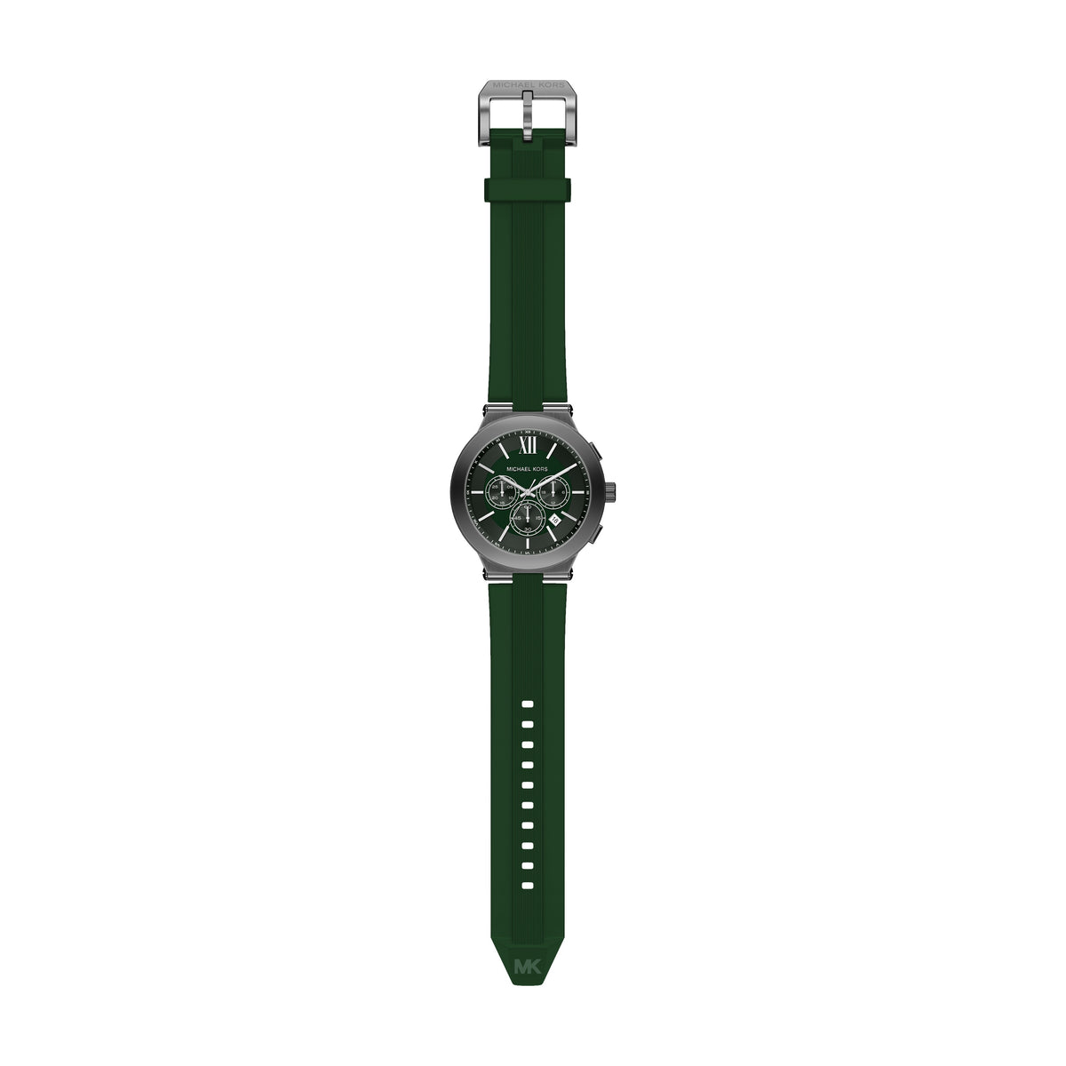 Michael Kors Oversized Billie Green Dial Green Silicone Watch MK9255