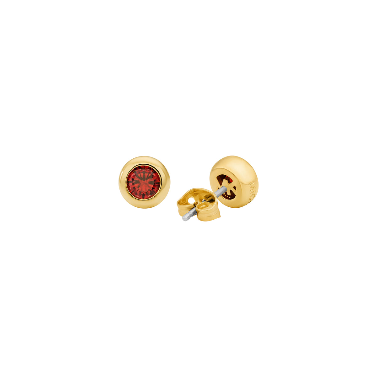 Michael Kors Solitaire Studs Gold MKJ8694710 side view