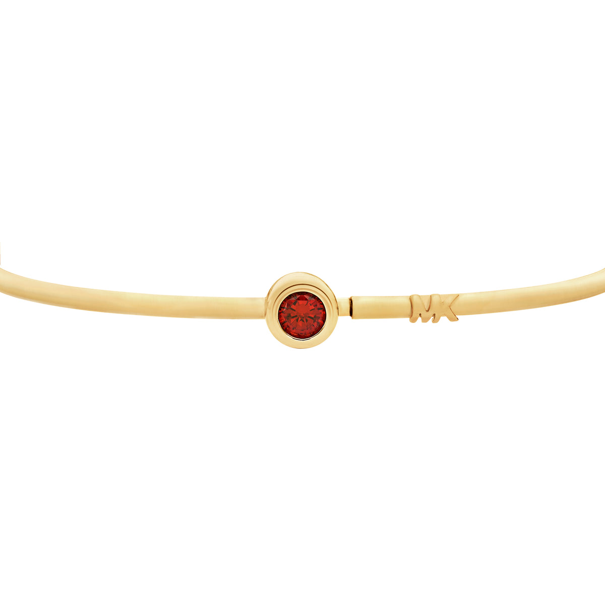 Michael Kors Solitaire Bangle Gold MKJ8695710 side view