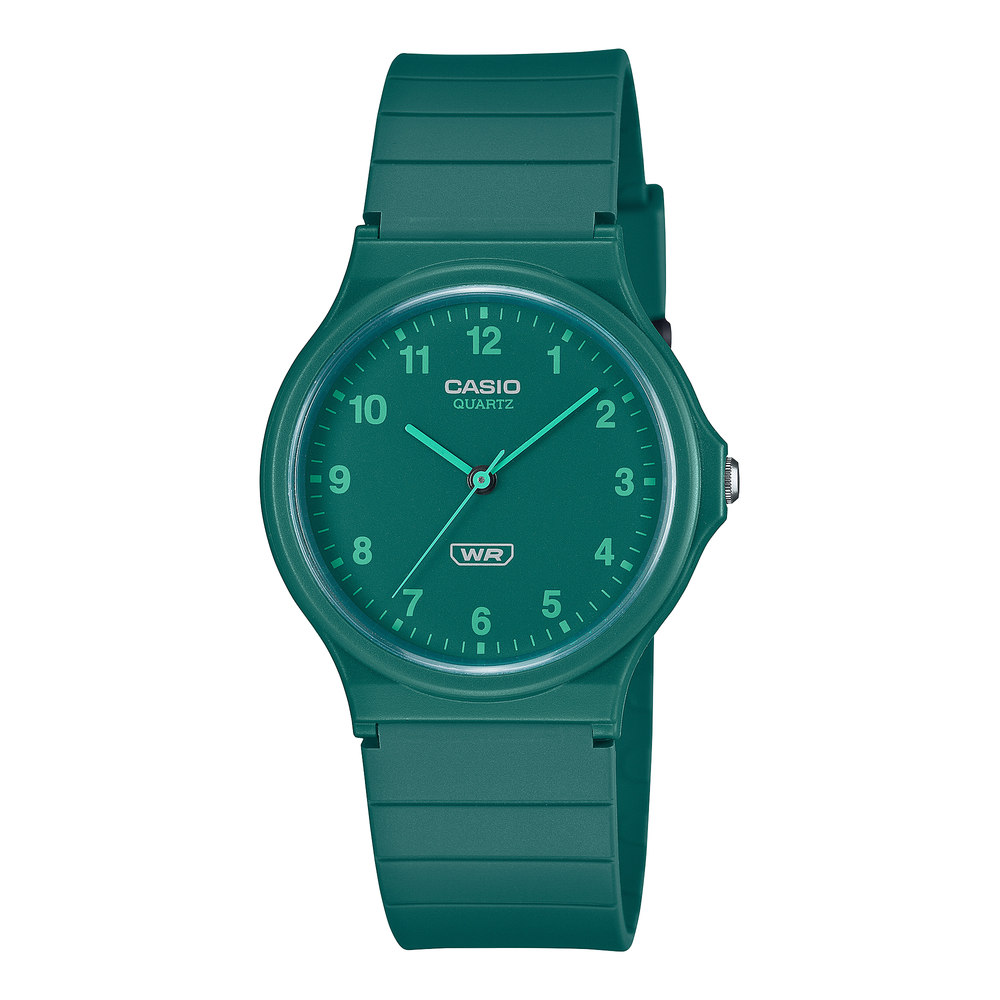 Casio Pop Green Resin Band Watch MQ24B-3B
