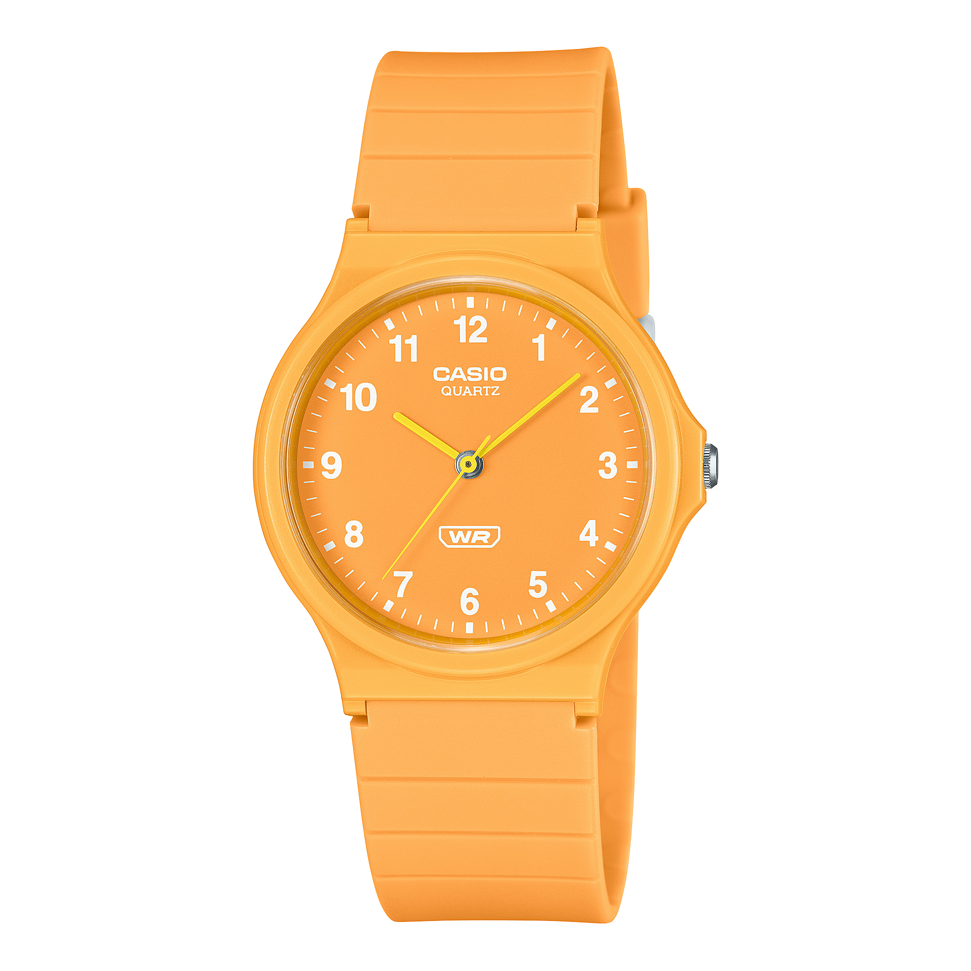 Casio Pop Yellow Resin Band Watch MQ24B-9B