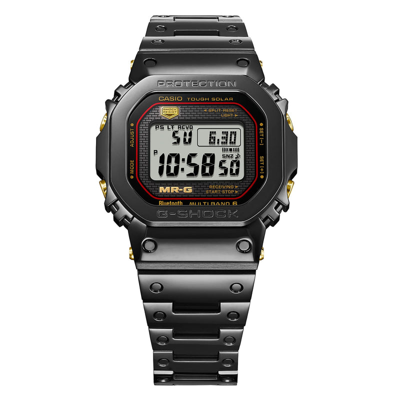 G-Shock MR-G Solar Black Dial Titanium Band Watch MRGB5000B-1D