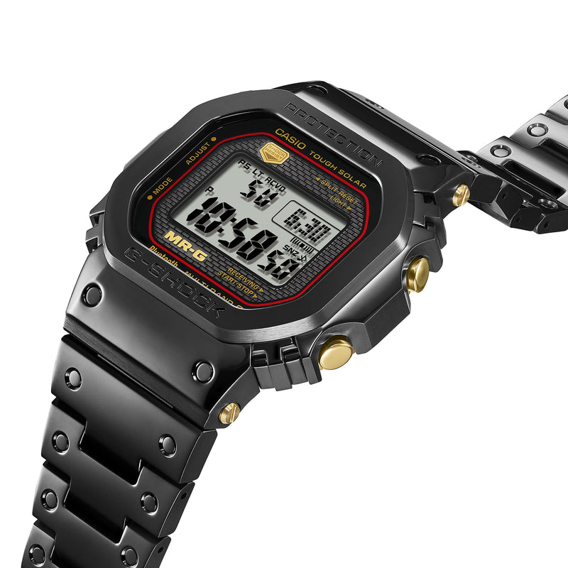 G-Shock MR-G Solar Black Dial Titanium Band Watch MRGB5000B-1D