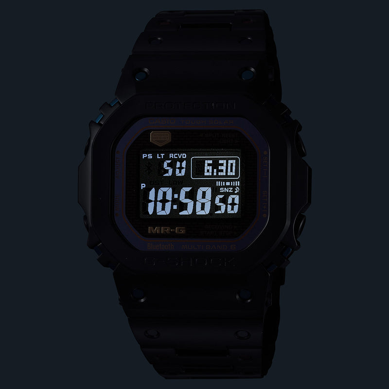 MR-G 旗舰系列太阳能钛金属腕表 MRGB5000BA-1D