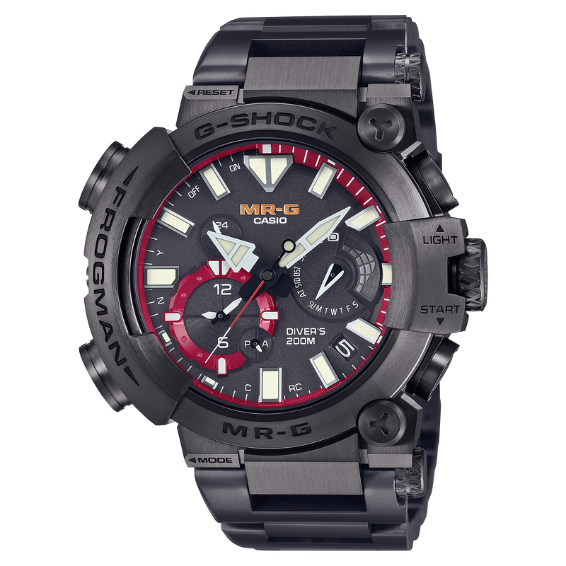 G-Shock MR-G Frogman 黑色钛金属腕表 MRG-BF1000B-1A
