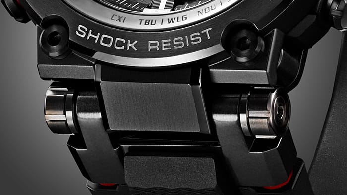 G-Shock MTGB1000B-1A 高级防震黑色树脂表带手表