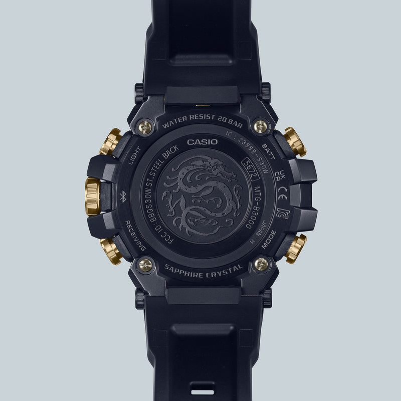 G-Shock MTG 龙年限量版黑色树脂手表 MTGB3000CXD-9A