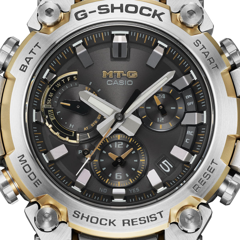 终极 G-Shock MTG Ana 银色不锈钢手表 MTGB3000D-1A9