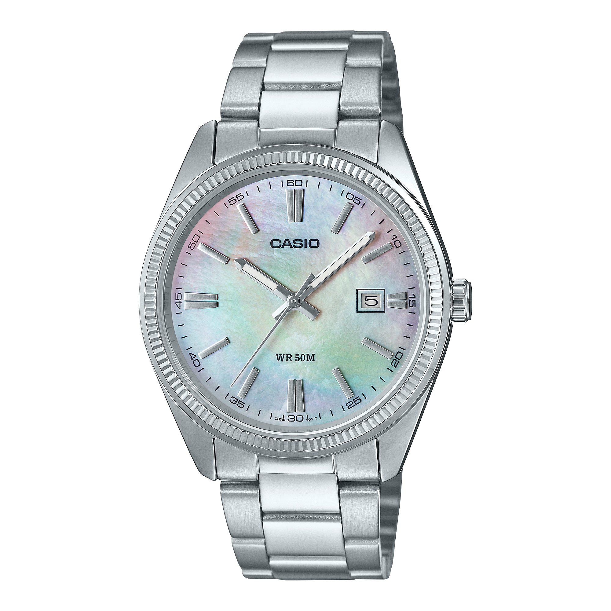 Casio Standard Analogue Stainless Steel Watch MTP1302DS-7A