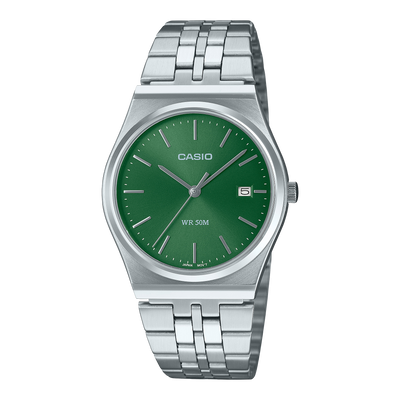 Casio green dial watch hotsell